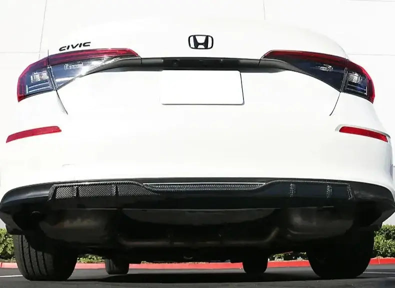 Carbon Fiber Rear Bumper Diffuser -  Honda Civic Sedan 11th Gen.
