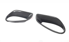 Dry Carbon Fiber Side Fender Air Vent Covers - Porsche 911 991 Turbo S.