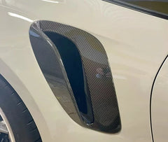 Dry Carbon Fiber Side Fender Vent Air Intake Cover -  Porsche 911 992.1.