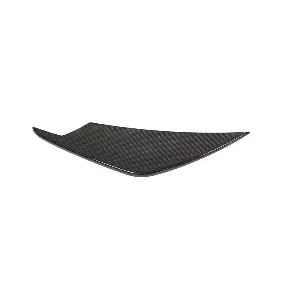 CARBON FIBER FRONT BUMPER CANARDS - BMW G8X G80 G82 M3 M4.