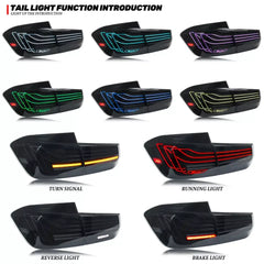 CSL Style Laser Tail Lights - BMW F80 M3 & F30 3 Series.