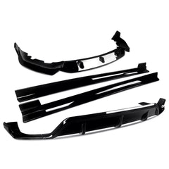 Gloss Black Front & Rear Body Kit - 2019-23 BMW X6 G06.