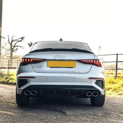 PSM Style Carbon Fiber Trunk Spoiler - Audi RS3 / S3 / A3 8Y S Line.