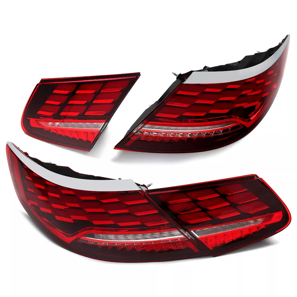 FULL LED Tail Lights Sequential w/ Animation - 2015-2021 Mercedes Benz C-Class.