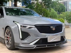 Carbon Fiber Front Lip - Cadillac CT4 CT4-V 2020 - 2024.