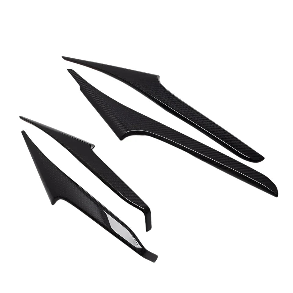 Carbon Fiber Door Panel Interior Cover Trim -  Lexus IS300 350 500 F Sport 2021-2024.