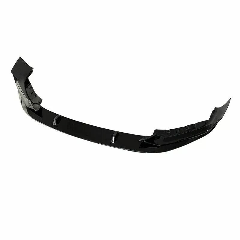 3D Style Gloss Black Front Lip - BMW 5 Series G30 G31 M Sport.