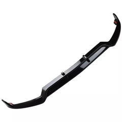 Gloss Black Front Lip Splitter - Mercedes Benz W205 C-Class Sport Model.