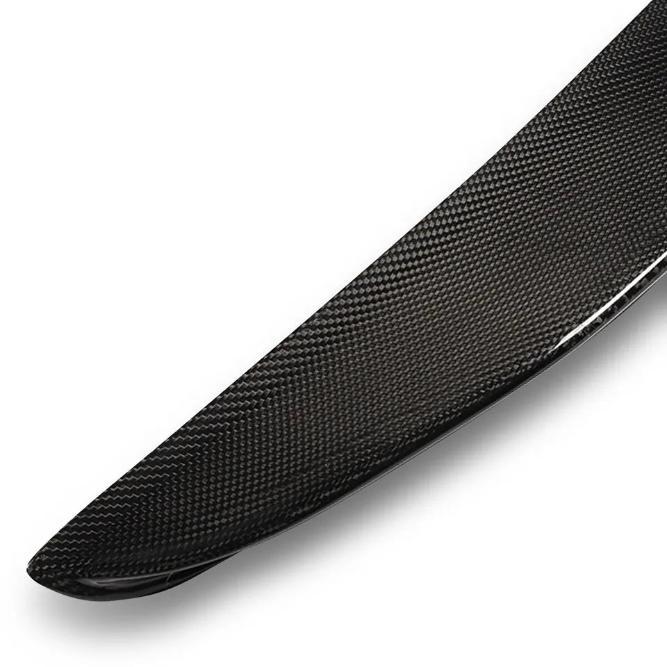 Carbon Fiber Duckbill Trunk Spoiler Lip - BMW E60 5 Series.
