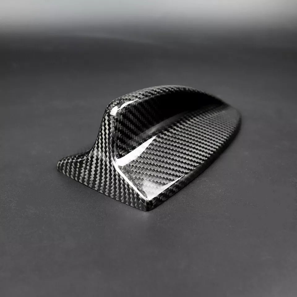 Carbon Fiber Shark Fin Antenna Cover Sticker For BMW E46/E90/E60.