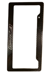 Carbon Fiber License Plate Frame " F Sport " Logo - Lexus.