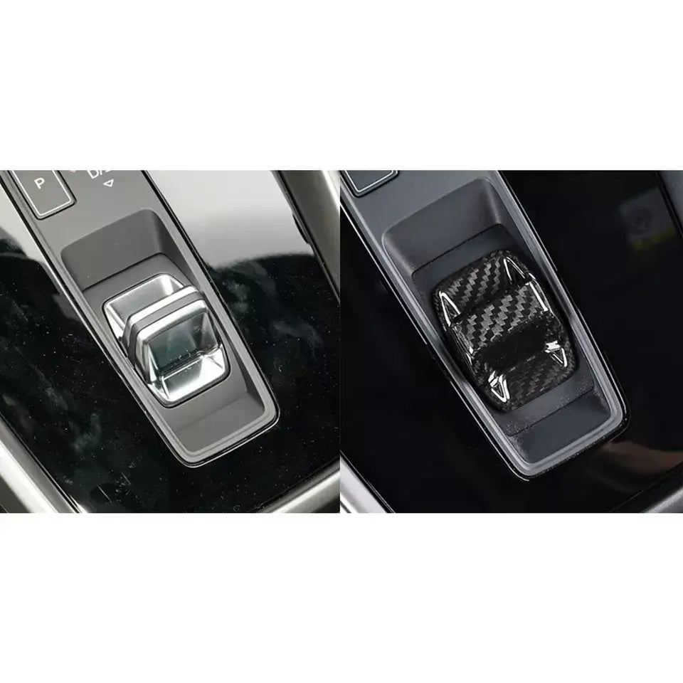 Carbon Fiber Gear Shift Cover - Audi 8Y RS3, S3, & A3.