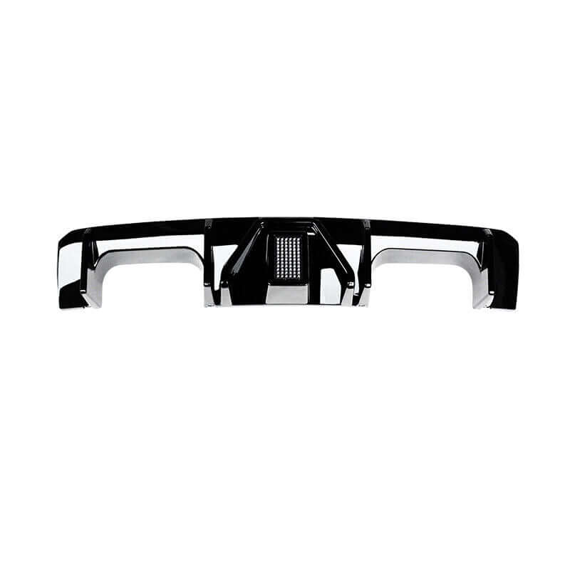 ABS Gloss Black Rear Diffuser w/ Brakelight - BMW G80 M3/G82 & G83 M4.