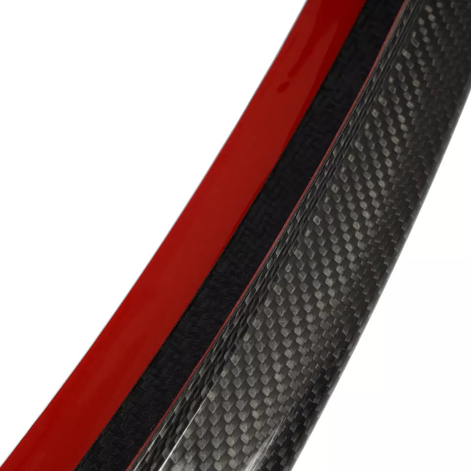 P Style Carbon Fiber Spoiler -  2015-2021 Mercedes Benz C Class.