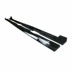 Gloss Black Side Skirts Extension - Honda Civic.