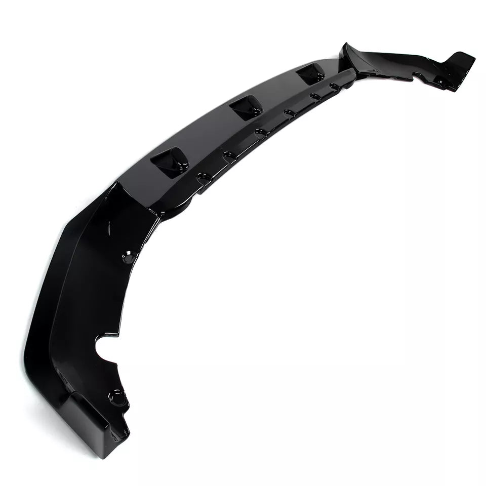 ABS Gloss Black 3Pc Front Lip - BMW G07 X7 2019-2025.