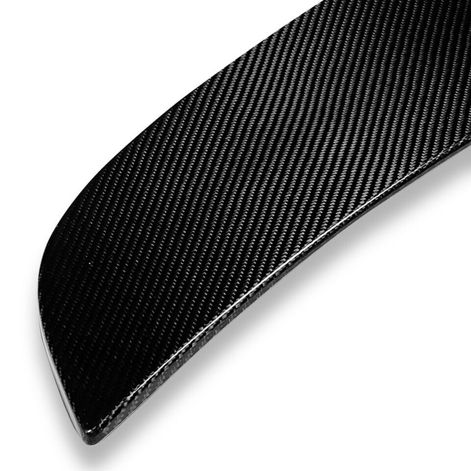 CARBON FIBER OE-STYLE REAR TRUNK LID SPOILER WING - Tesla Model X.