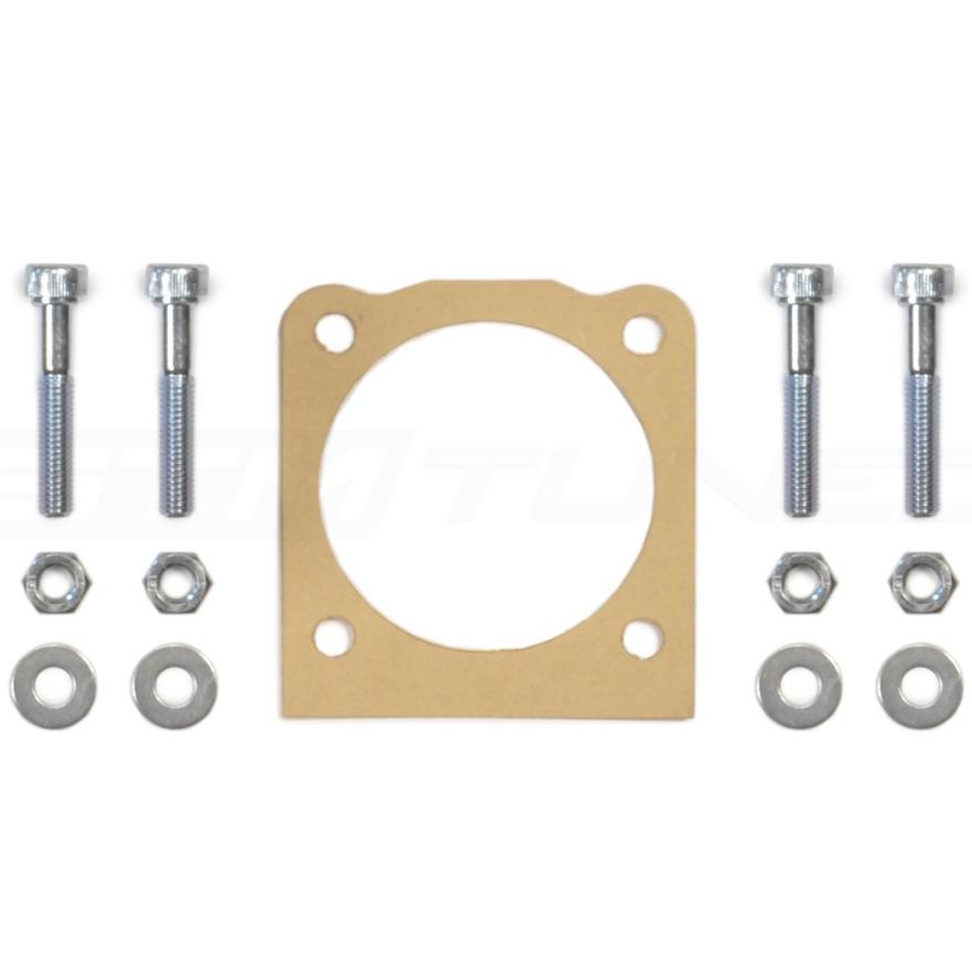 S90 Billet Aluminum Throttle Body 70mm/74mm | 2001-2006 Mitsubishi Evo 7-9 (MITS-EVO7-9-70/4).