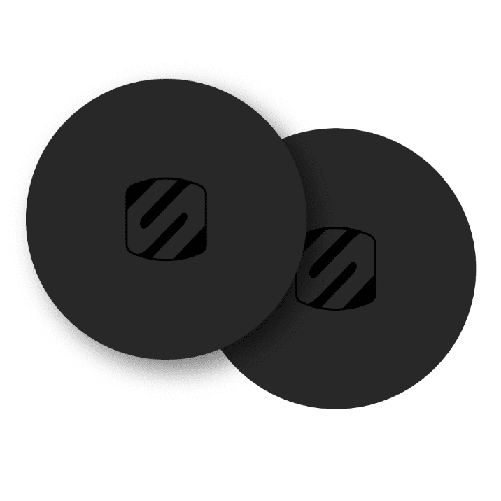 Scosche MagicPlate 2-Pack (MPRNDRK-SP).