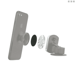 Scosche MagicPlate 2-Pack (MPRNDRK-SP).