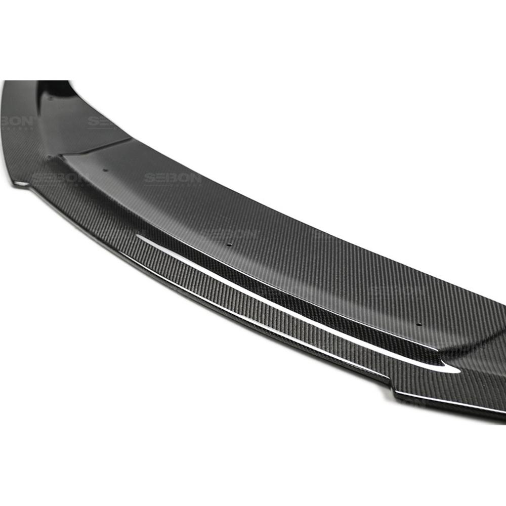 Seibon TR-Style Carbon Front Lip | 2016-2018 Honda Civic Coupe/Sedan (FL16HDCV4-TR).