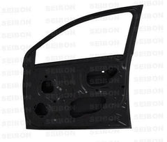 Seibon Carbon Fiber Front Doors | 2008-2012 Mitsubishi EVO X (DD0809MITEVOX-F).