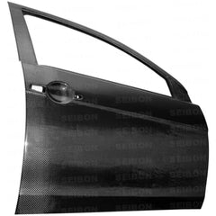 Seibon Carbon Fiber Front Doors | 2008-2012 Mitsubishi EVO X (DD0809MITEVOX-F).