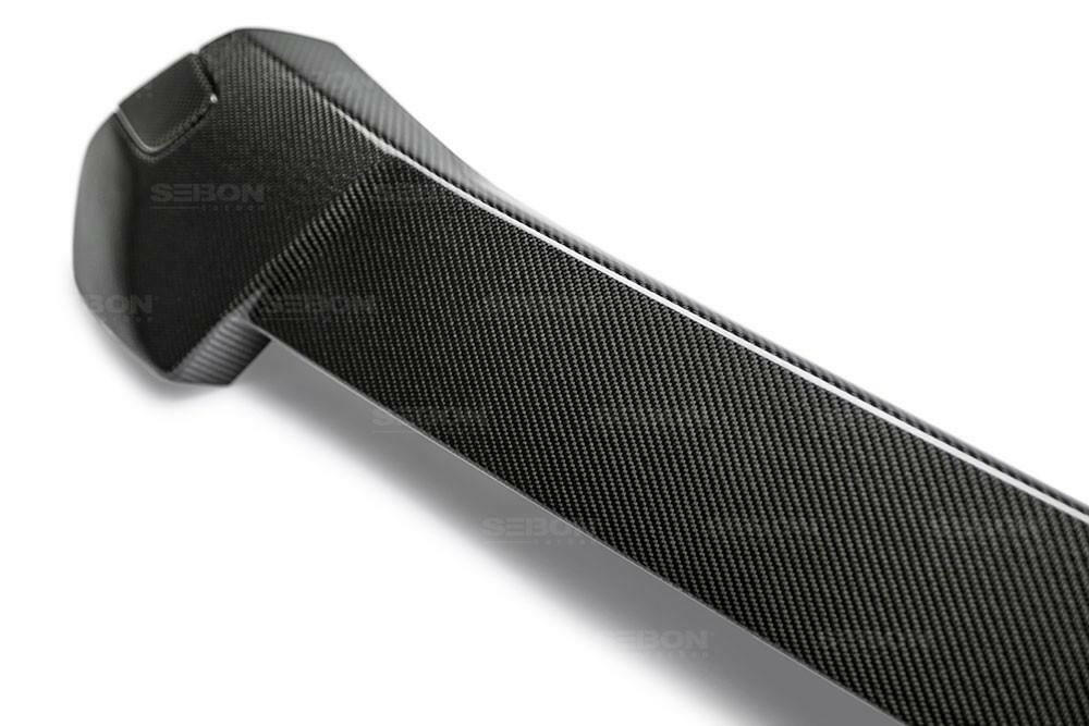 Seibon Carbon Front Bumper Garnish | 2016-2017 Ford Focus RS (FBG16FDFO).