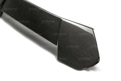 Seibon Carbon Front Bumper Garnish | 2016-2017 Ford Focus RS (FBG16FDFO).