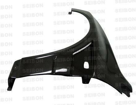 Seibon Carbon Fiber Fenders | 2003-2006 Mitsubishi Evo 8/9 (FF0305MITEVO8).