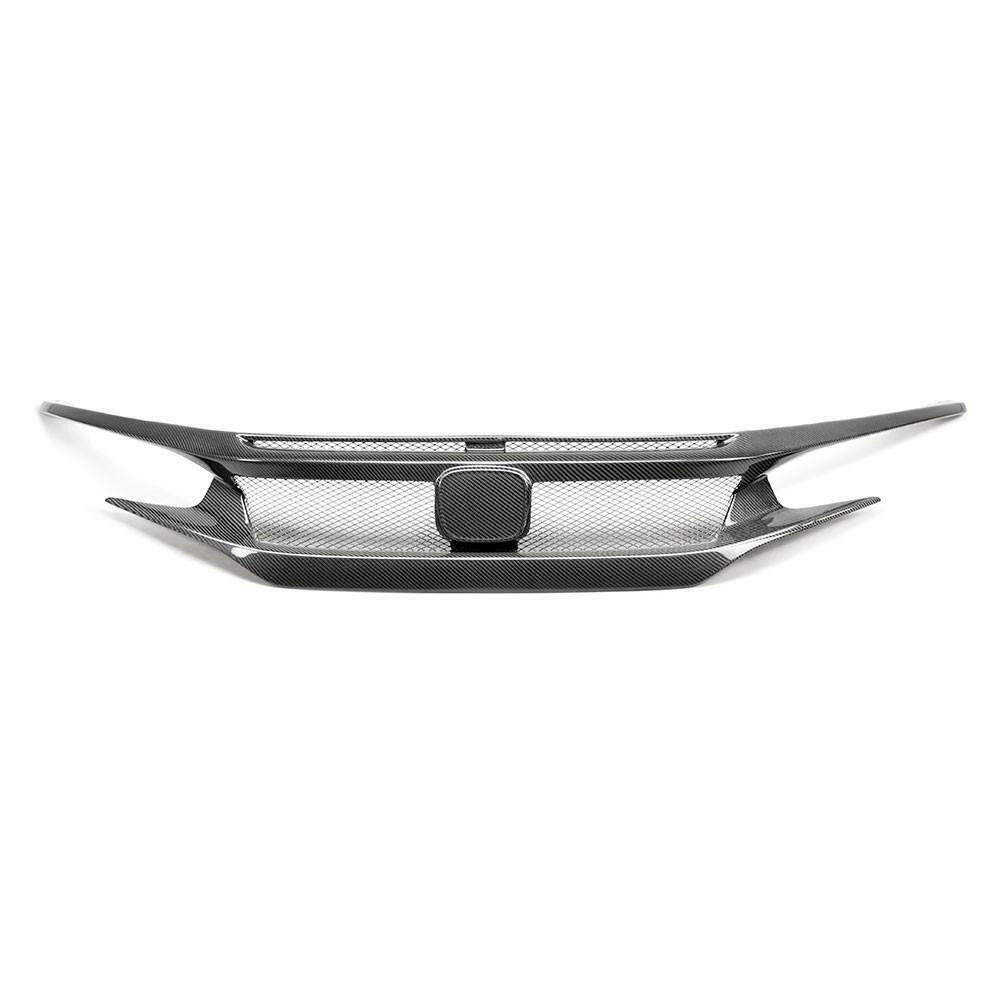 Seibon Carbon Fiber Front Grille | 2017-2021 Honda Civic Type-R (FG17HDCVR-CV).