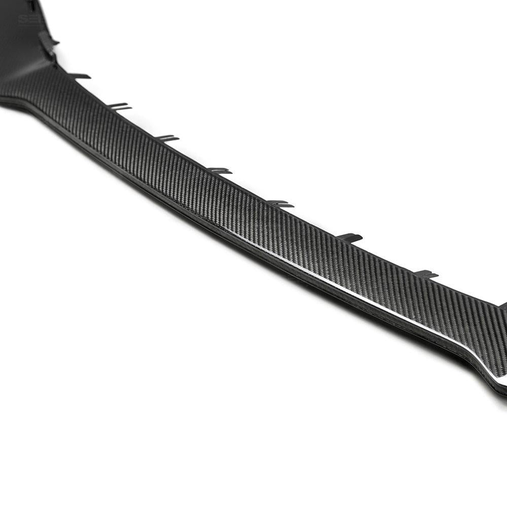 Seibon TA-Style Carbon Fiber Front Lip | 2017-2021 Honda Civic Type-R (FL17HDCVR-TA).