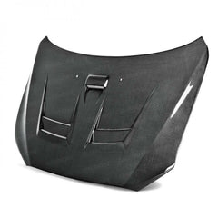 Seibon DV-Style Carbon Fiber Hood | 2008-2015 Mitsubishi Evo X (HD0809MITEVOX-DV).