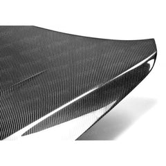 Seibon DV-Style Carbon Fiber Hood | 2008-2015 Mitsubishi Evo X (HD0809MITEVOX-DV).