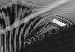 Seibon GTR-Style Dry Carbon Fiber Hood | 2009-2020 Nissan 370z (HD0910NS370-GTR).