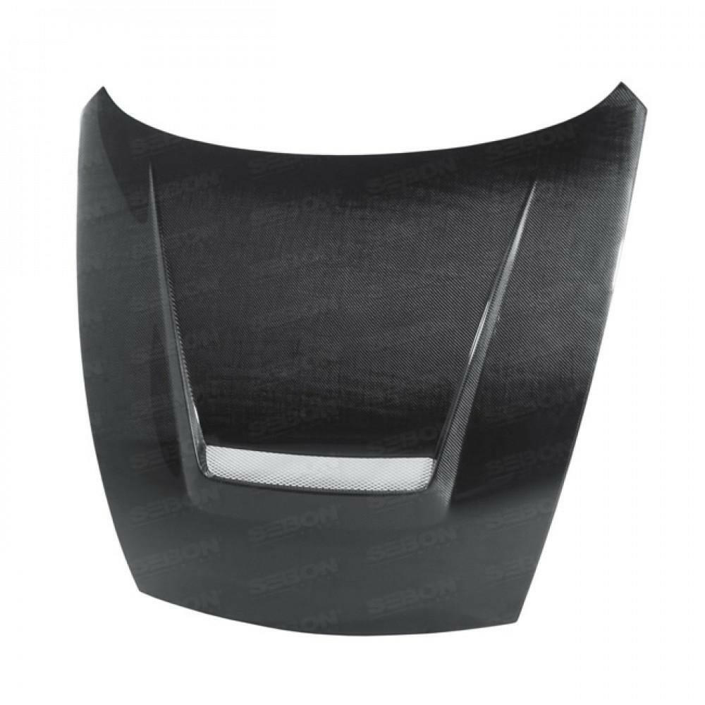 Seibon VSII-Style Dry Carbon Fiber Hood | 2009-2020 Nissan 370Z (HD0910NS370-VSII).