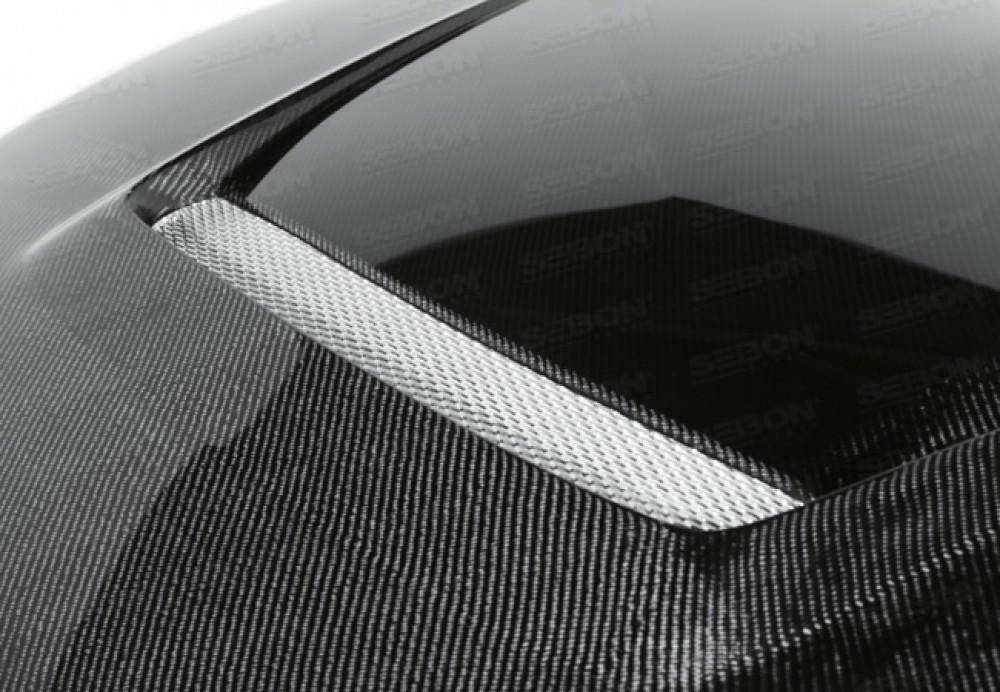 Seibon VSII-Style Dry Carbon Fiber Hood | 2009-2020 Nissan 370Z (HD0910NS370-VSII).