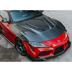Seibon TV-Style Carbon Fiber Hood | 2020-2021 Toyota Supra (HD20TYSUP-TV-DS).