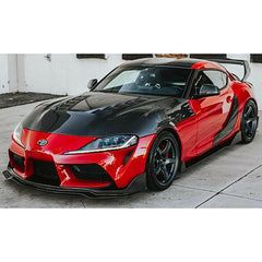 Seibon TV-Style Carbon Fiber Hood | 2020-2021 Toyota Supra (HD20TYSUP-TV-DS).