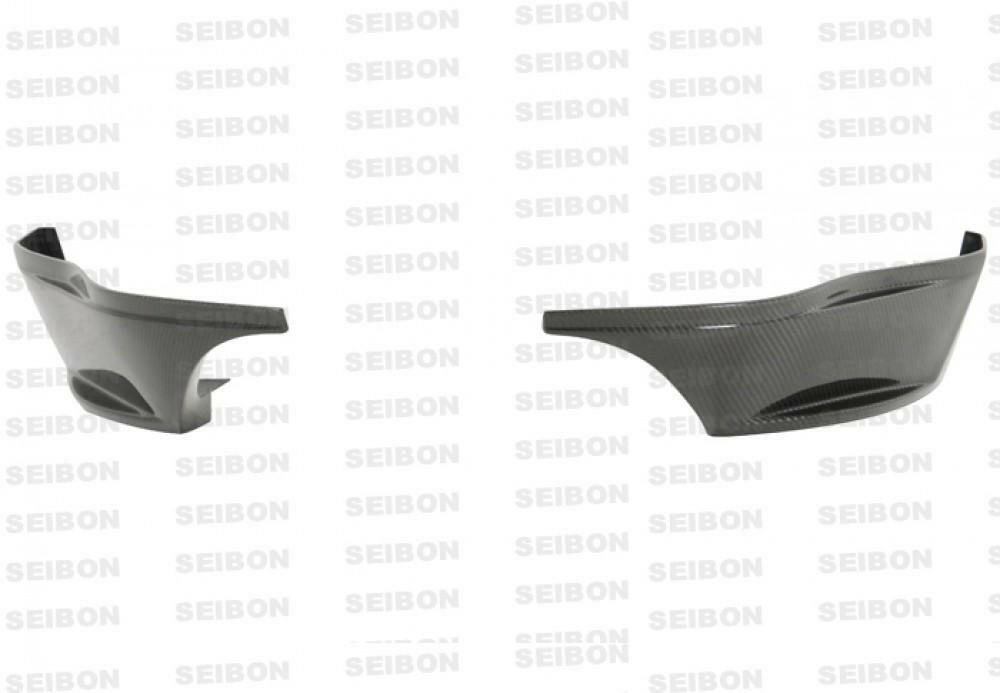 Seibon SR-Style Carbon Fiber Rear Lip | 2009-2020 Nissan 370z (RL0910NS370-SR).
