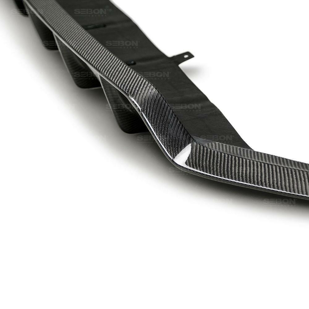 Seibon TR-Style Carbon Rear Lip | 2016-2017 Honda Civic Sedan (RL16HDCV4-TR).