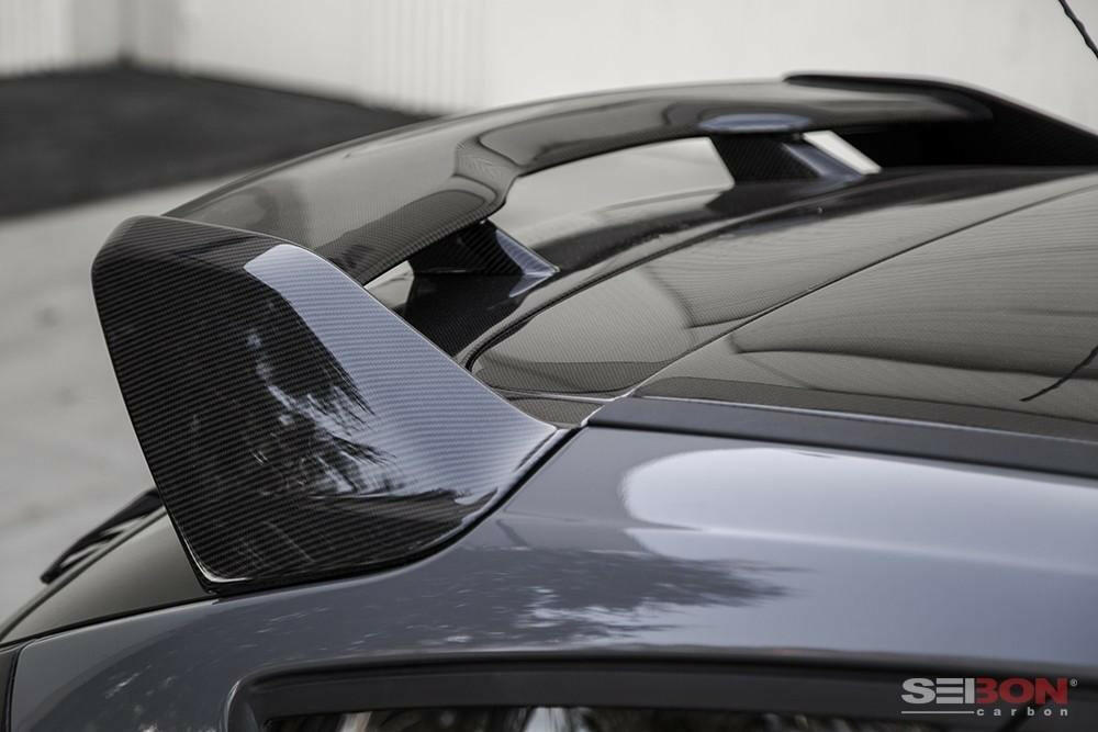 Seibon Carbon Fiber Rear Spoiler | 2015-2017 Ford Focus ST/RS Hatchback (RS16FDFO).