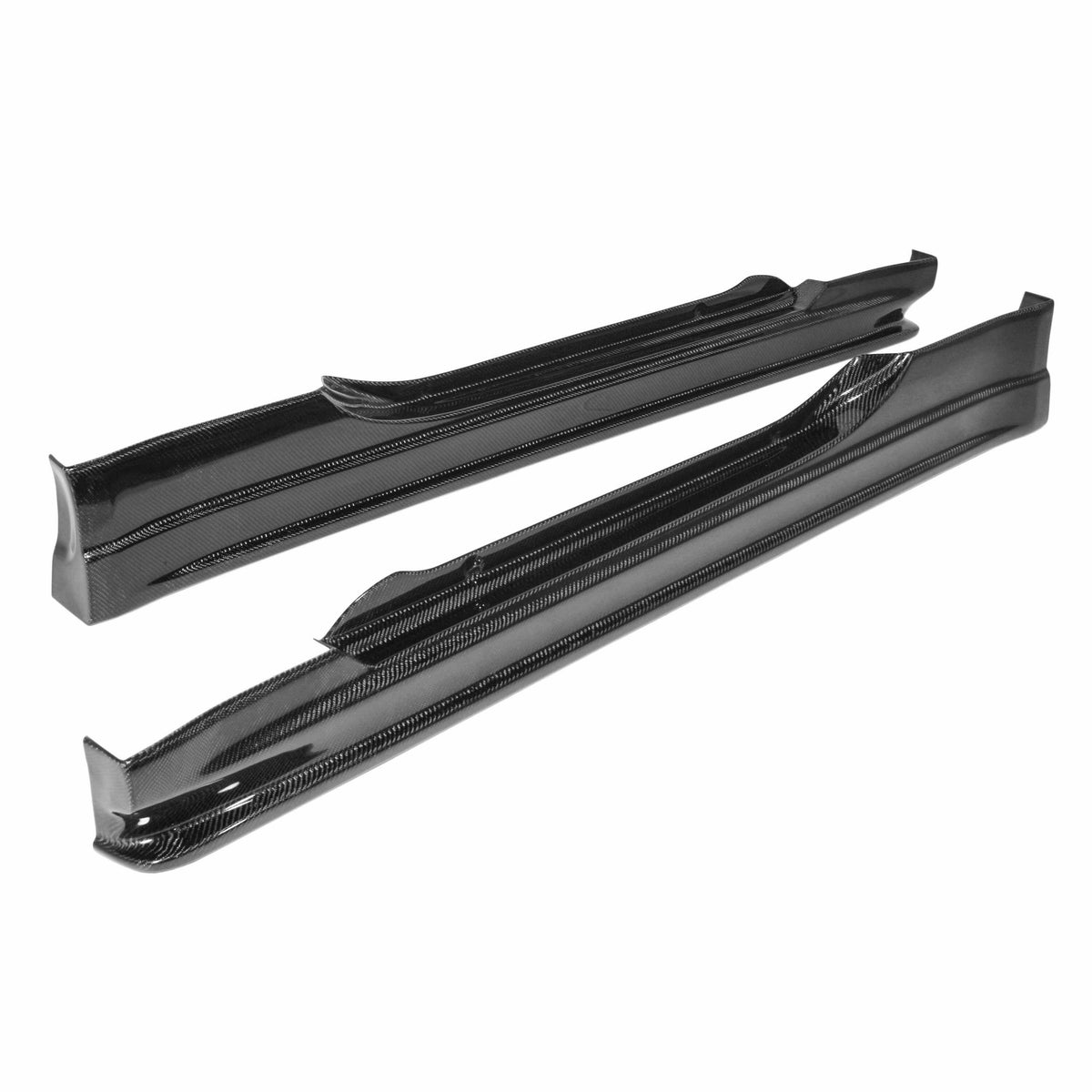 Seibon CW Carbon Fiber Side Skirts | 2003-2008 Nissan 350Z (SS0205NS350-CW).
