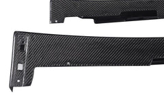 Seibon VR-style Carbon Fiber Side Skirts | 2008-2015 Mitsubishi Evo X (SS0809MITEVOX-VR).