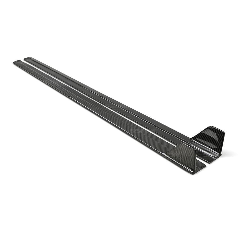 Seibon TR-Style Carbon Side Skirts | 2016-2017 Honda Civic Sedan (SS16HDCV4-TR).