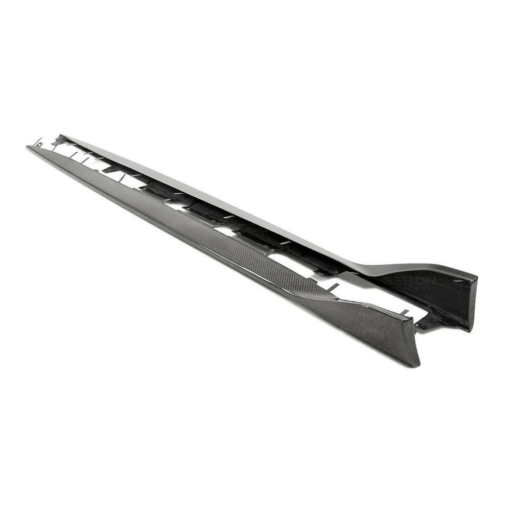 Seibon OEM-Style Carbon Fiber Side Skirts | 2020-2023 Toyota Supra (SS20TYSUP-OE).