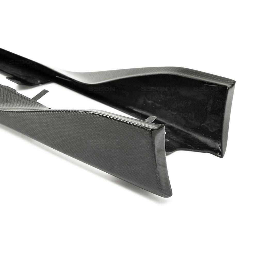 Seibon OEM-Style Carbon Fiber Side Skirts | 2020-2023 Toyota Supra (SS20TYSUP-OE).