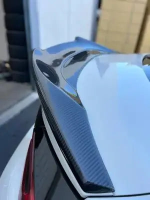 V style Carbon Fiber Rear Trunk Spoiler GR86/BRZ 2022+.