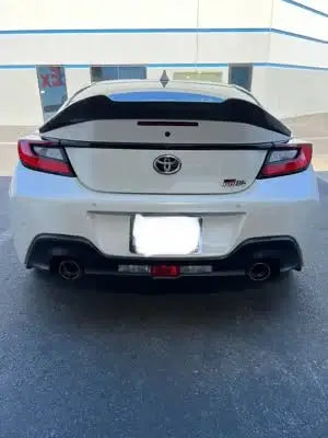V style Carbon Fiber Rear Trunk Spoiler GR86/BRZ 2022+.