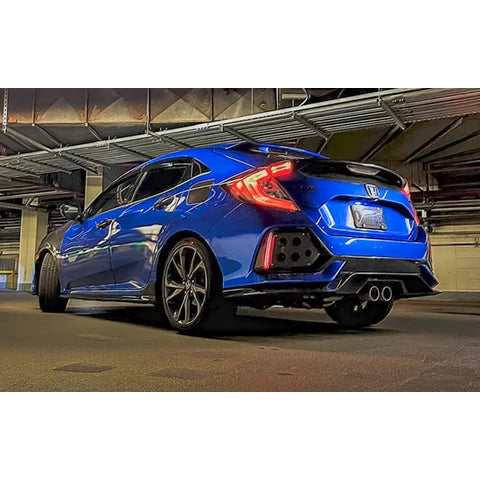 Ski Productions Rear Bumper Vents | 2016-2019 Honda Civic Hatch (SP-FK7-RV).